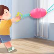 Resim 1 Adet Aile İçin Etkileşimli Çekme Topu, Hareket Becerilerini Geliştirir ve Eğlenceli Oyun Zamanı, Noel, Cadılar Bayramı, Şükran Günü İçin Mükemmel Hediye, Renkler Değişebilir 