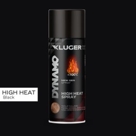 Resim Kluger Isıya Dayanıklı Siyah Sprey Boya 506 