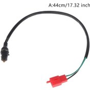 Resim Tip 1-motor Kampana Fren Lambası Arka Fren Anahtarı + Yay Kiti Evrensel Arazi Bisikleti Quad Scooter Arka Fren Kapatma Anahtarı Hattı 1 Pc 