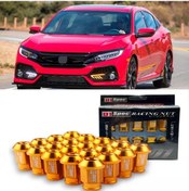 Resim Honda Civic Fc5 2016- Bijon Takımı Sarı 20 Adet D1 Spec 