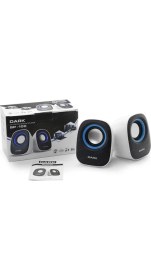 Resim Dark SP100B 1+1 Multimedia USB Speaker Siyah 