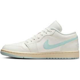 Resim Air Jordan 1 Low 'sail Igloo' Kadın Basketbol Ayakkabısı Dc0774-134 Çok Renkli 