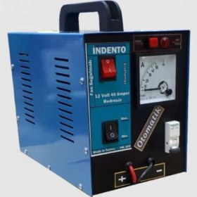 Resim Indento Otomatik Akü Şarj Cihazı (Redresör) 12 Volt 40 Amper 