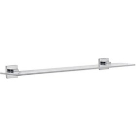 Resim Eca - Serel Diagonal Etajer Raf 60 Cm - 140104001- Krom, Cam 