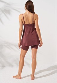 Resim Pierre Cardin Lisa Şortlu V Yaka Tankini Toffee 231500 