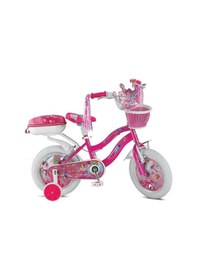 Resim Ümit 1408 Prıncess-sepet-v-kız Çocuk Bisikleti 14 Jant Pembe Çok Renkli 