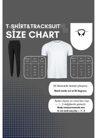Resim Thatssofetch T-shirt Eşofman Altı Jogger - Bej Baskı Alt Üst Eşofman Takımı Oversize Bisiklet Yaka Bej 