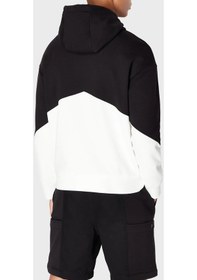 Resim Armani Exchange Erkek Sweat 6rzmlb Zj4xz 22cg Siyah-beyaz Beyaz - Siyah 