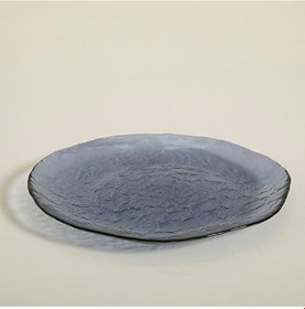 Resim Dune Servis Tabağı, Mavi/ 28cm Açık Gri 