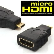 Resim SpeedUF Micro HDMI M To HDMI F Dönüştürücü , Tablet, Ultrabook, Kamera Için (Hdmı Dişi - Micro HDMI Erkek) 