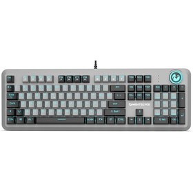 Resim Nightsilver Astra Kırmızı Switch Çift Renk Mekanik Oyuncu Klavye 