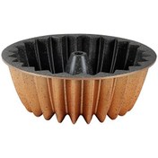 Resim Serenk Fun Cooking Yıldız 26 CM Alüminyum Döküm Granit Kaplama Sarı Kek Kalıbı 