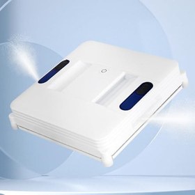 Resim Uzaktan Kumandalı Akıllı Pencere Temizleme Robotu, Elektrikli Cam Temizleme Robotu 3200Pa, Güvenlik Sistemi, Akıllı Kenar Algılama, Windows, Fayanslar, Banyolar için 