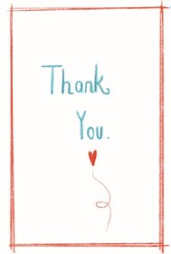 Resim Konsept Tebrik Kartı-Thank You 