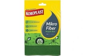 Resim SanalAMCA Store Koroplast Mikrofiber Mutfak Bezi 2'li Set, Hızlı Kuruyan Uzun Ömürlü Mikrofiber Temizlik Bezi Seti, 