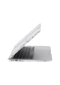 Resim Apple Uyumlu MacBook Air M1 Kılıf 13 İnç F.marble Touchıd'li M1 Air A2337 A2179 A1932 İle Beyaz 