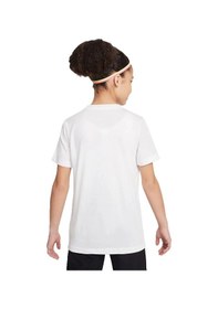 Resim Nike Dri-fit Park Çocuk Tişört Beyaz Cw6941-100 Beyaz 