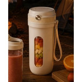 Resim Zenvia Kablosuz Taşınabilir Blender Güçlü Motorlu Meyve Sıkıcı ve Smoothie Hazırlayıcı Znv-Tcndy 