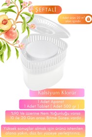 Resim Saban Nem Alıcı Set | Şeftali Esanslı | 1 Aparat 1 Tablet | Rutubet & Küf Önleyici 