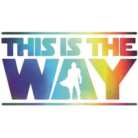 Resim Lazer-25 Cm-araba ları Dekor Cam Tampon Motosiklet Kask ları Mandalorıan Creed Dekoratif Akse 