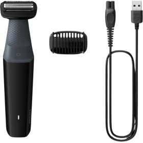 Resim Philips Vücut Bakım 3000 Serisi Duşa Uygun & Hassas Bölge ve Vücut Tıraş Makinesi - BG3017/00 