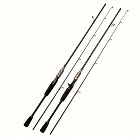 Resim 1 Adet Skmially Ultra Hafif Karbon Spinning/Casting Olta - Orta-Hızlı Eylemlilik, 1.8m/2.1m Siyah Yeşil/Sarı Detaylar, Tatlısu ve Tuzlu Su Balıkçılığı için, Ergonomik Tutma Kolu Tasarımı, Dayanıklı Makara Yuvası, Dengeleyici Tasarım, Yüksek Kalite Yapım, Profesyonel Balıkçılar İçin Baitcaster Olta 