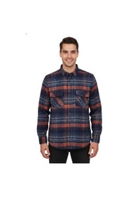 Resim Erkek Kışlık Çift Cep Kapaklı Oduncu Gömlek Bgl-st04869 Kiremit 