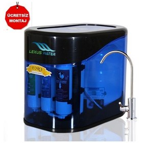 Resim 10 Aşamalı 12 Lt Metal Tanklı Lg Membranlı Su Arıtma Cihazı 