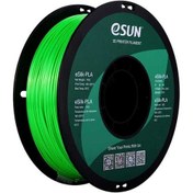 Resim Esun Esilk 1.75MM Parlak Yüzeyli Yeşil Filament - Green 