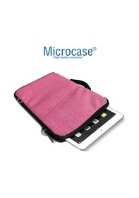 Resim Microcase Apple Uyumlu iPad Pro 13 2025 Tablet Tablet Çanta+türkçe Bluetooth Klavye +mouse+ Standı - Pembe Al8127 Omuz Çantası 