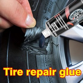 Resim Lastik Tamir Yapıştırıcısı - Su Geçirmez/Isıya Dayanıklı/Aşınmaya Dirençli, Araba, Motosiklet, Bisiklet Lastikleri ve Kauçuk Ayakkabı Onarımlarına Uygun 