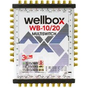 Resim wellbox 10/20 Uydu Santrali Kaskatlı/Sonlu Multiswitch WXM-1020 