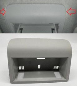 Resim Amarok (2010 Ve Sonrasi) Gözlük Kabi Çerçevesi. Gri 533656693 