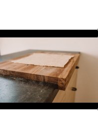 Resim Ahşap Tezgah Üstü Kesme Tahtası Ahşap 