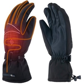 Resim Wezone Isıtmalı Su Geçirmez Eldivenler - Kış Sporları, Motosiklet Ve Kayak İçin Dokunmatik Uyumlu Diğer Çok Renkli 