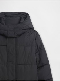 Resim GAP Siyah Erkek Erkek Çocuk ColdControl Parka Mont Model Kodu: 789999000Siyah 