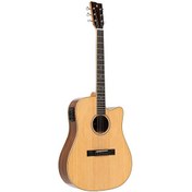 Resim Stagg Elektro Akustik Gitar SA45 DCE-AC 