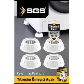Resim Sgs Titreşim Önleyici Ayak 4 Adet 