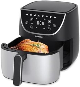 Resim Viesta GM-8403 Sıcak Hava Fritözü, 5.7L Kapasite, 8 Ön Ayar Menüsü, 24x22.5x12.5 cm Hazne, Yapışmaz Kaplama, 1700W 