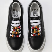 Resim Bueno Shoes Siyah Deri Kadın Spor Ayakkabı 01wt4705 