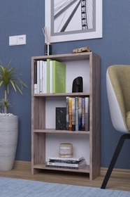 Resim ABETE 3 Raflı Kitaplık Atlantik Çam 