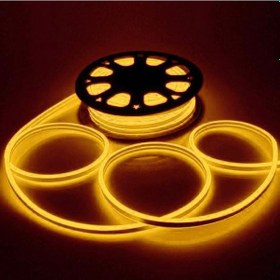 Resim Sunlight Neon Şerit Led Işıklı Hortum 100 Metre Amber 