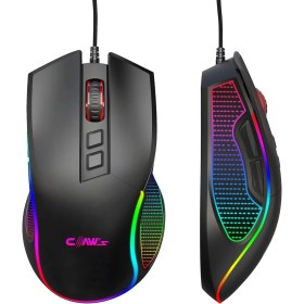 Resim Crossfire V1 12800 Dpi Makro Yazılımlı Chromatic Rgb Gaming Mouse - Siyah 