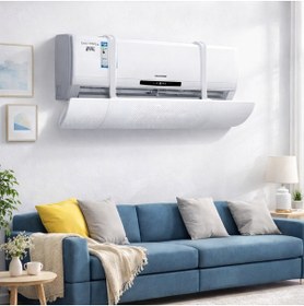 Resim KULVARAVM Ayarlanabilir Klima Hava Perdesi Klima Hava Yönlendirici Klima Aparatı 56x92cm 