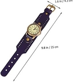 Resim 1 Deri Kol Saatleri Okunması Kolay Kol Saati Deri Bant Kol Saati Bayanlar Saatler Bayan Izle Kız Bilezikler Kadın Kol Saati Öğrenci Vintage Deri Izle Beyaz 