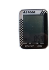 Resim Assizze As-7000 Kablosuz Km Saati Siyah 