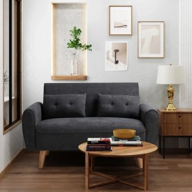 Resim Mini Kanepe, Minimalist Kanepe, 120 cm Koltuk, Kompakt Kanepe 