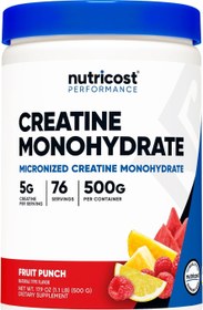 Resim Nutricost Creatine Monohydrate Micronize Powder 500G - 76 Servings 