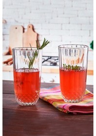 Resim Paşabahçe 52770 Diony Serisi Meşrubat Bardağı 345cc - 6 Adet Şeffaf 