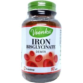 Resim Voonka Iron Bisglycinate 92 Kapsül 